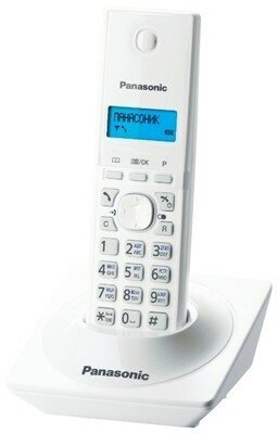 Радиотелефон PANASONIC KX-TG1711RUB, черный