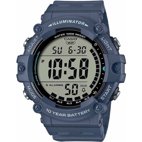 фото Наручные часы casio наручные часы casio ae-1500wh-2a, синий