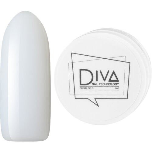 Гель Diva Nail Technology, Сream Gel №3 diva nail technology гель лак 013