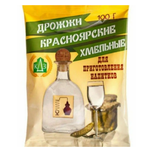 Дрожжи Хмельные Хмельные Красноярские (10 шт. по 100 г)