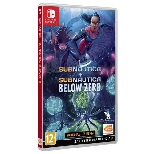 Игра Subnautica + Subnautica: Below Zero для Nintendo Switch, картридж видеоигра subnautica – below zero для playstation 5