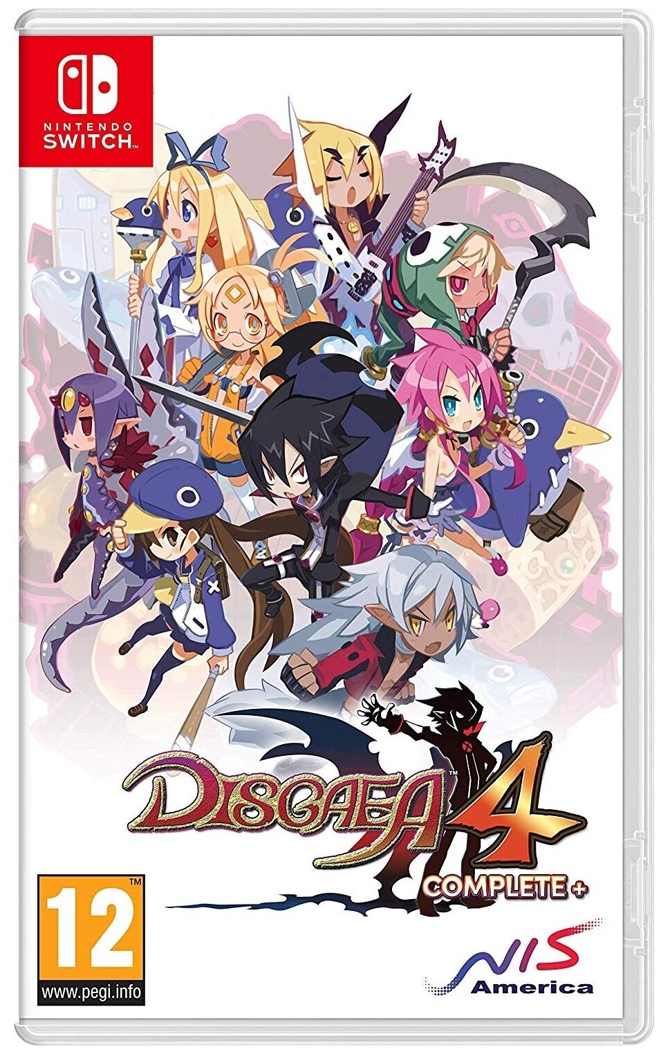 Игра для Nintendo Switch Disgaea 4 Complete + A Promise of Sardines Edition