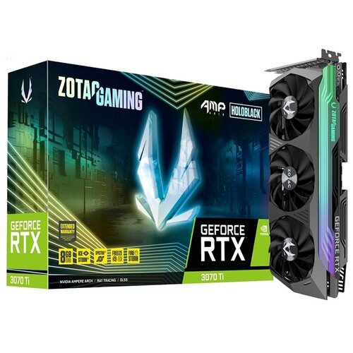 Zotac RTX3070Ti AMP Extreme Holo 8GB GDDR6X 256bit HDMI 3xDP 624148 ZT-A30710B-10P 6438300₽