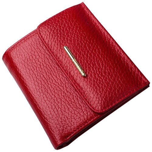 фото Кошелек dimanche 902, натуральная кожа алый