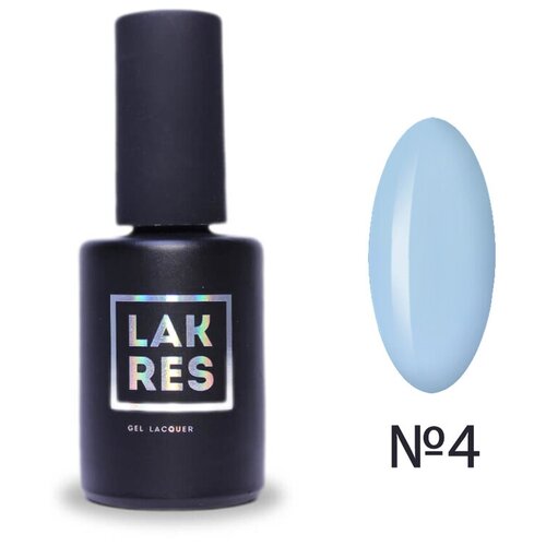 Гель-лак Lakres Unreal №04, 9 мл гель лак lakres luna 1 7 ml