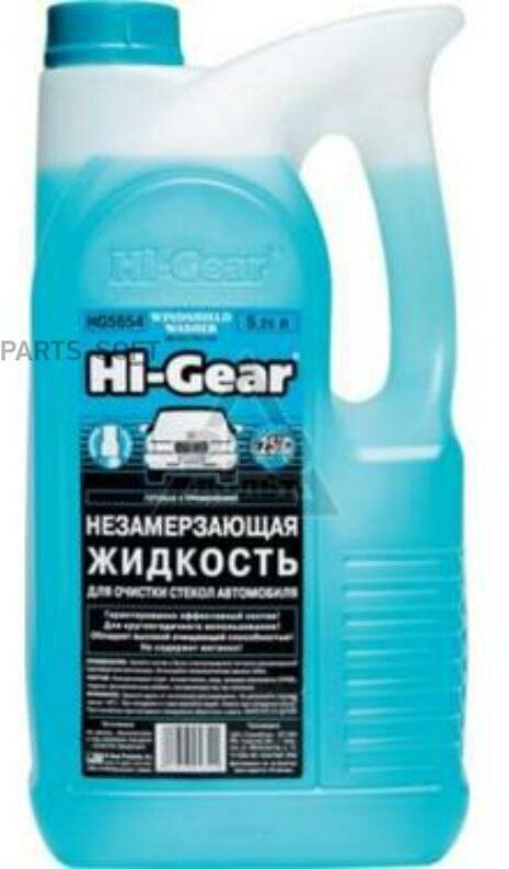 Жидкость Омывателя Незамерзающая -25c Hi-Gear Инновационная Готовая 4 Л Hg5686 Hi-Gear арт HG5686
