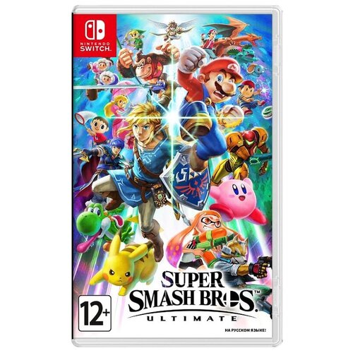 Игра Super Smash Bros. Ultimate для Nintendo Switch, картридж, все страны super smash bros ultimate набор бойца 7 стива и алекс nintendo switch цифровая версия eu