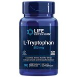 Life Extension L-Tryptophan (L-триптофан) 500 мг 90 капсул - изображение