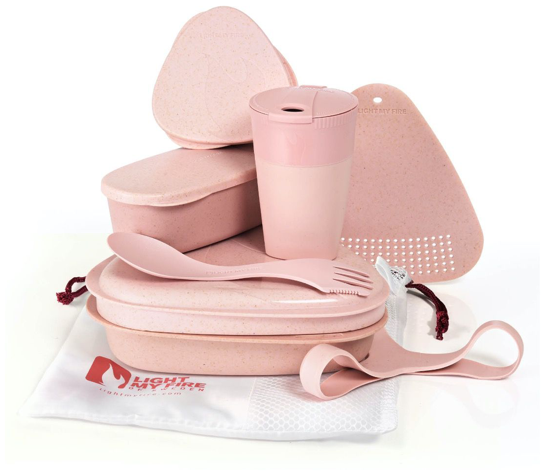 Набор экопосуды Light My Fire MessKit BIO, Dusty Pink