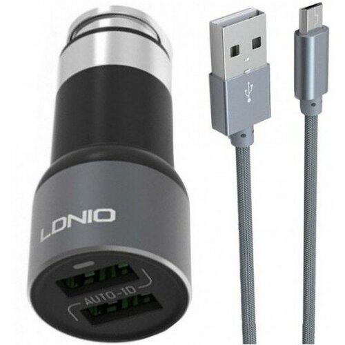 АЗУ Micro USB на 2 USB 3.6А C303 LDNIO