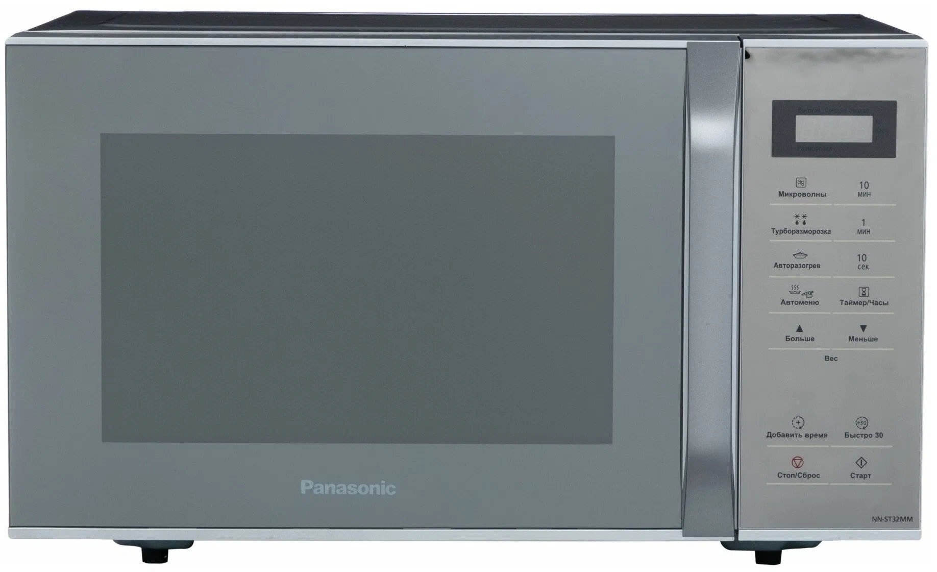 Микроволновая Печь Panasonic NN-ST32MMZPE 25л. 800Вт металик