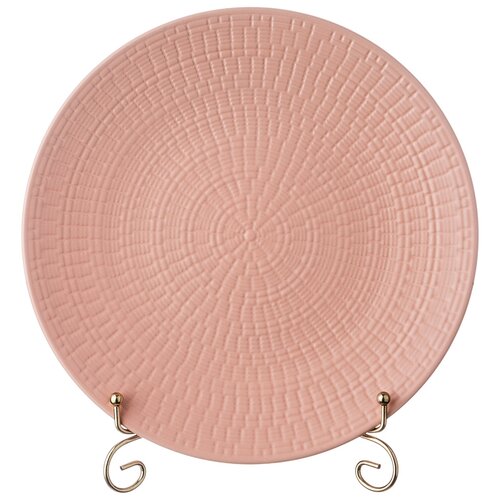 фото Тарелка lefard обеденная, 27 см, пудровая (577-104)