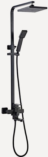 Изображение товара Душевой комплект Ledeme R L72433B матовый черный