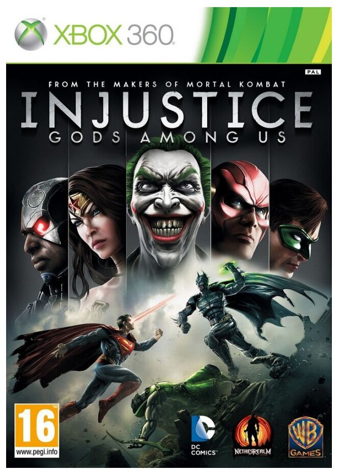 Injustice Gods Among Us для Xbox 360