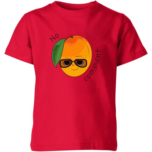 Футболка Us Basic, размер 4, красный мужская футболка манго без комментариев 3xl белый