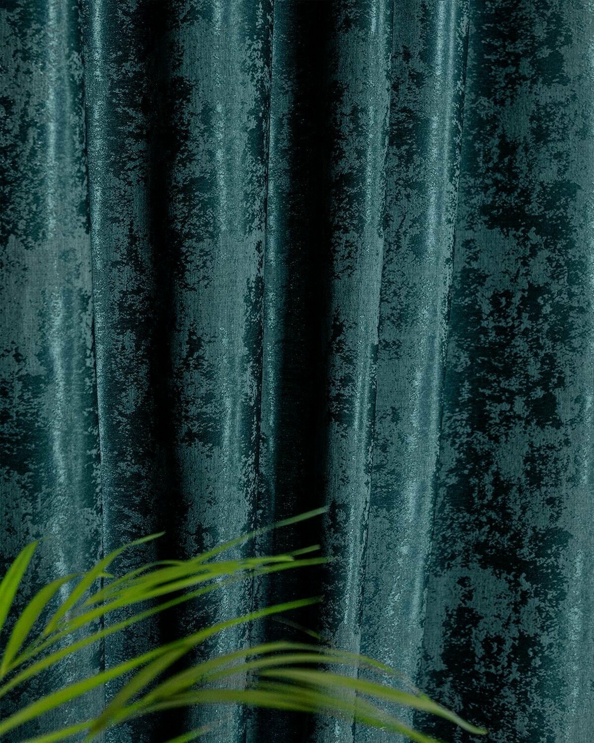Штора на шторной ленте 130 х 255 см мрамор Зарина мурена - фотография № 4