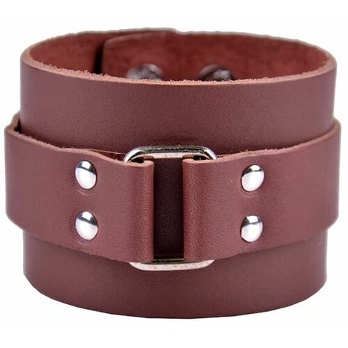 Браслет / Street Soul / BRSL0067-01 Квадратная сцепка 50 мм / коричневый / (One size)