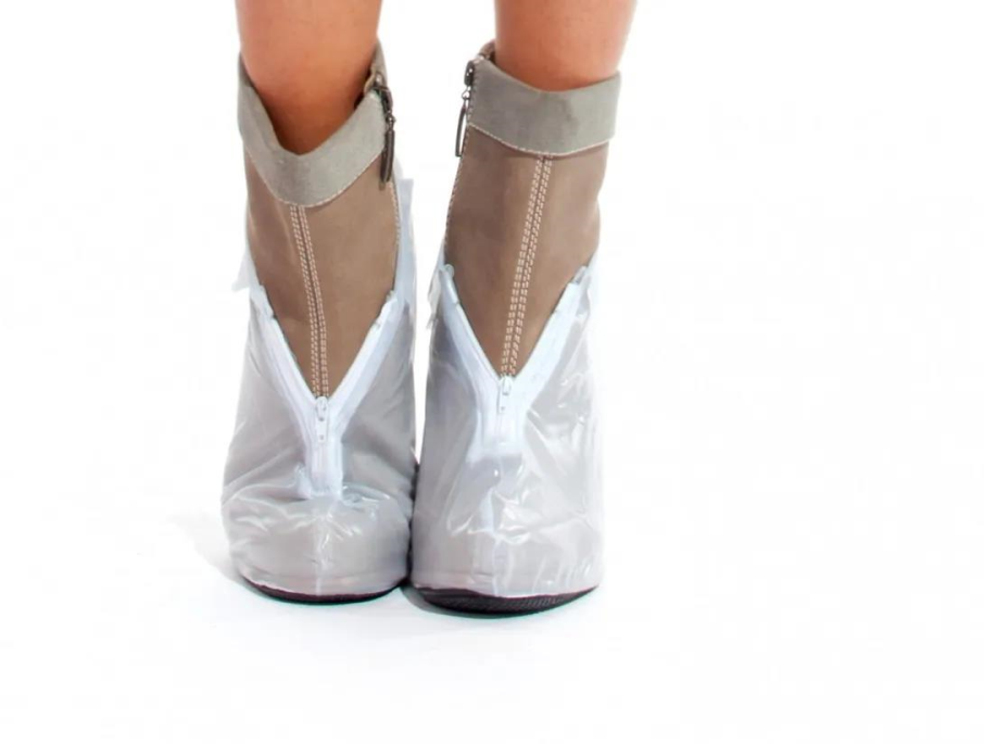 Чехлы защитные для обуви BRADEX KZ 0300 белый M - фотография № 5