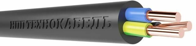 фото Кабель ППГнг(А)-HF 3х6 ОК (N PE) 0.66кВ (м) Технокабель 00-00148273