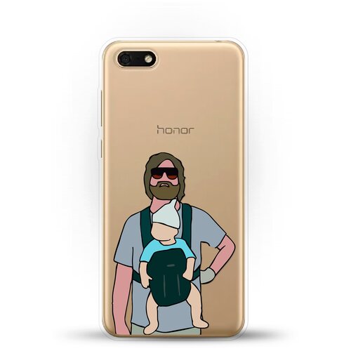 фото Силиконовый чехол алан на huawei y5 prime (2018) andy & paul