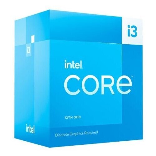 Процессор Intel Core i3-13100 LGA1700, 4 x 3400 МГц, BOX