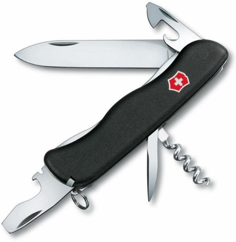 Нож перочинный Victorinox picknicker 0.8353.3 111мм 11функц. черный карт. коробка