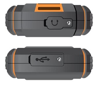 Мобильный телефон Texet TM-513R черный оранжевый