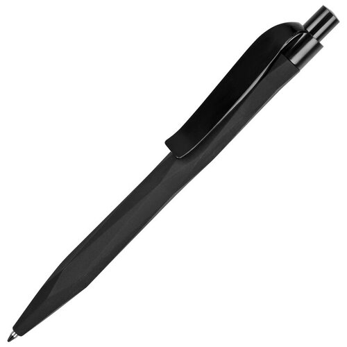 Ручка шариковая QS 20 PRP софт-тач, черный ручка шариковая qs 03 prp с рисунком протектор шины софт тач prp цвет черный