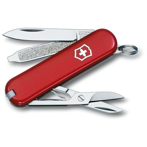 Нож перочинный 58мм Victorinox Classic - Красный (0.6223-012)