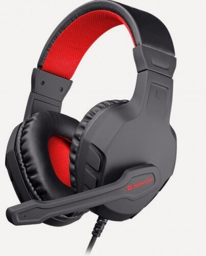 Изображение товара Гарнитура Defender Cujo Black/Red (64505) (64505 )