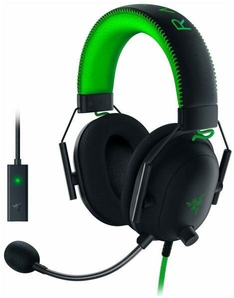 Игровая гарнитура проводная Razer Blackshark V2 черный RZ04-03230200-R3M1