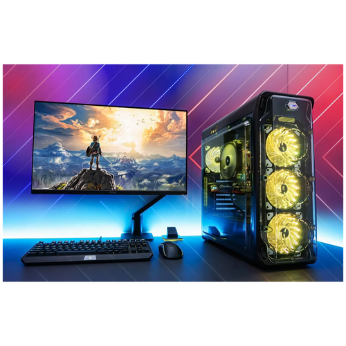 Игровой разгромитель Игр i7 20 потоков, SSD 500GB, RTX 2060 SUPER 8GB, 16 GB, Kyberpunk 2077, Mortal Kombat 1, Elden Ring , Evil West , Alan Wake 2