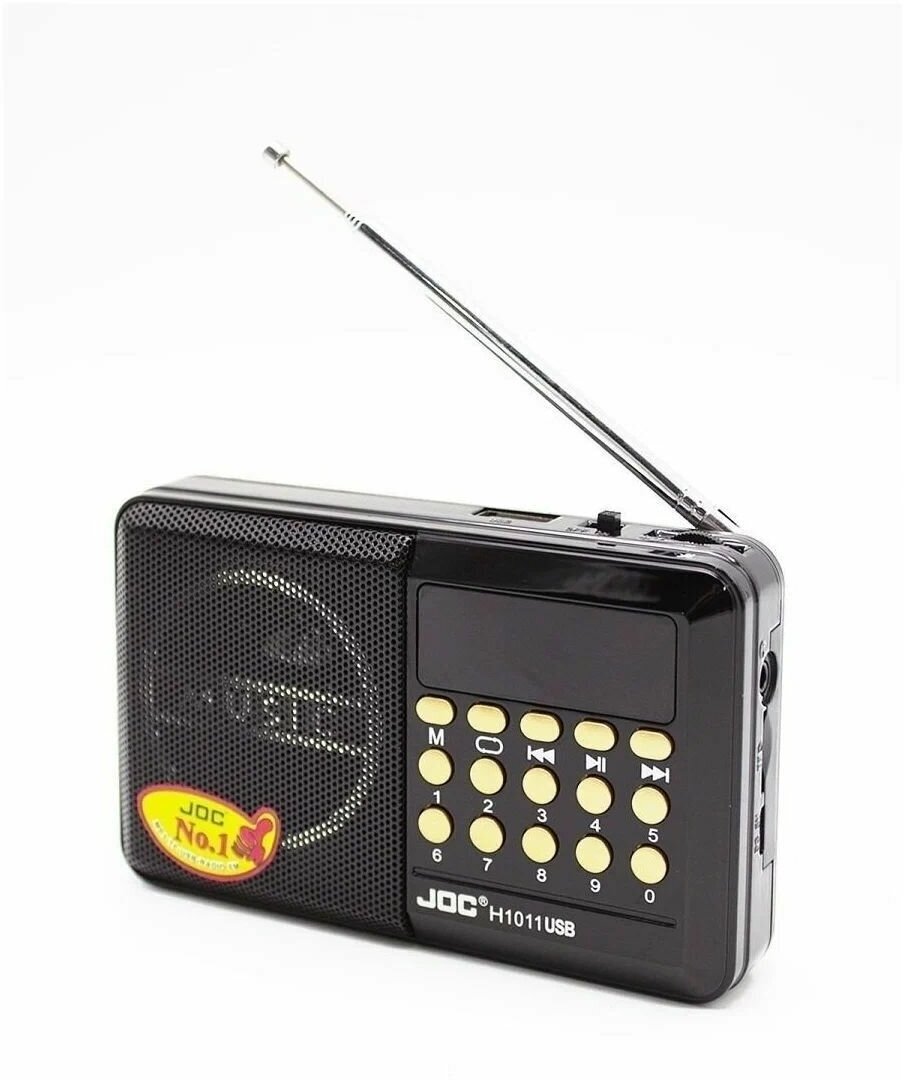 Радиоприемник цифровой JOC H1011ВТ Radio FM, USB, microSD, Bluetooth (блютус)