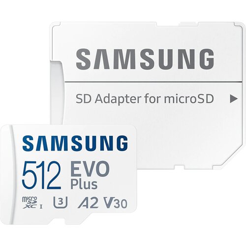 Карта памяти Samsung EVO Plus 512GB microSDHC Class 10 (MB-MC512KA/CN) карта памяти samsung evo plus 64gb microsdxc class 10 mb mc64ka cn