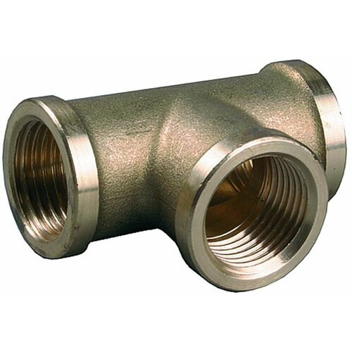 Тройник GENERAL FITTINGS латунь г г г 3 4 (51055-3 4) крестовина general fittings никелированная латунь г г г г 3 4″