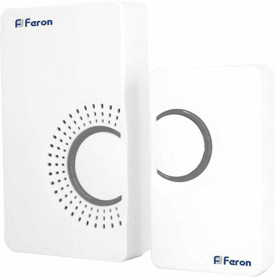 Звонок с кнопкой Feron E-373 электронный беспроводной (количество мелодий: 36)