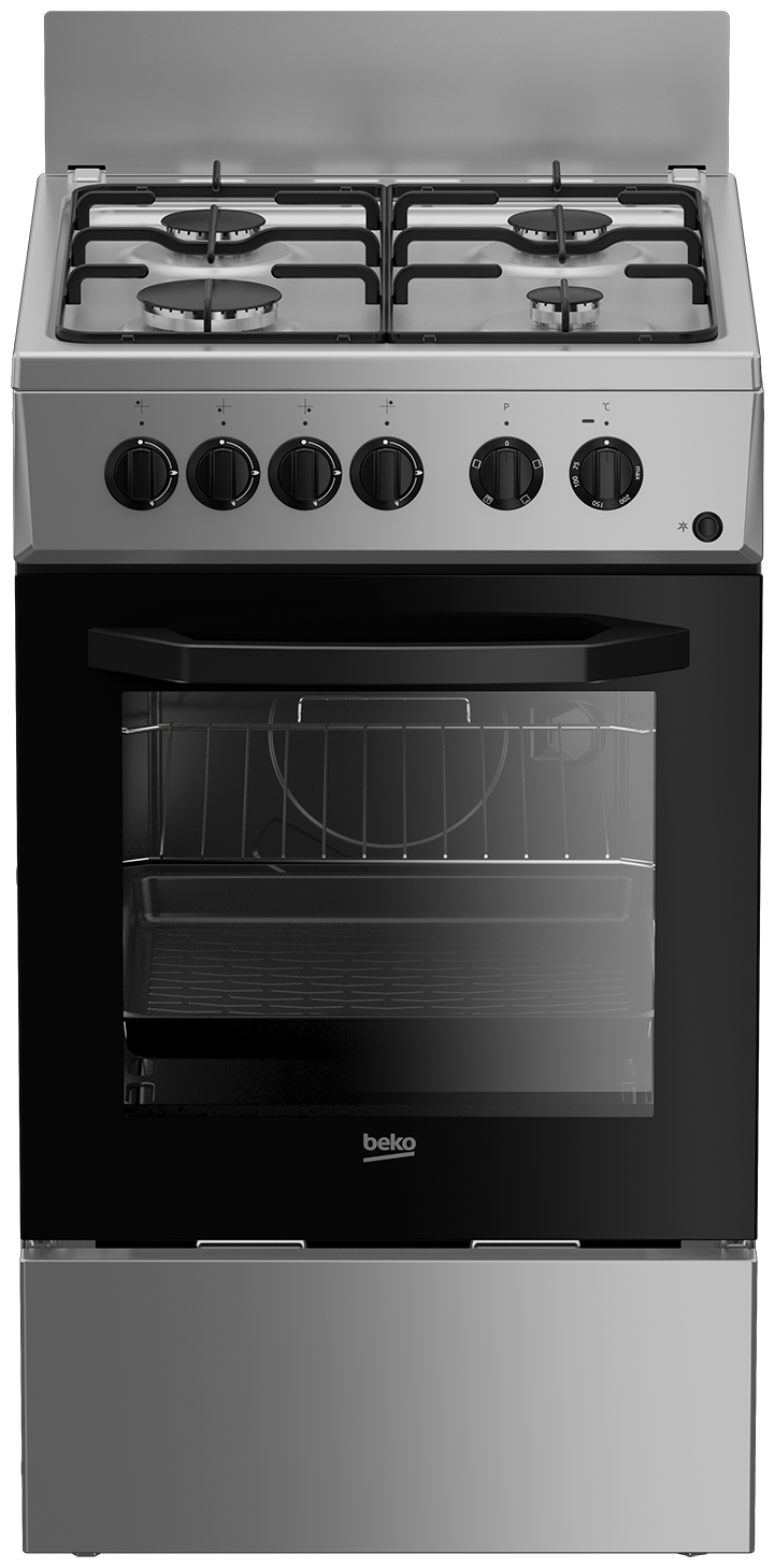 Плита Beko FFSS52010GS , серебристый