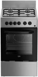 Комбинированная плита Beko FFSS 52010 GS, серебристый