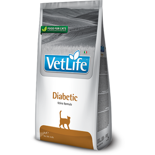 Farmina (Фармина) Vet Life Cat Diabetic 0,4кг х 2шт при сахарном диабете сухой для кошек