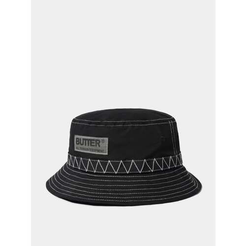 Панама Butter Goods Terrain Contrast Stitch, размер One size, черный bucket hat ac