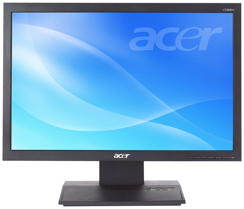 19" Монитор Acer V193Wab, 1440x900, 75 Гц, TN, черный