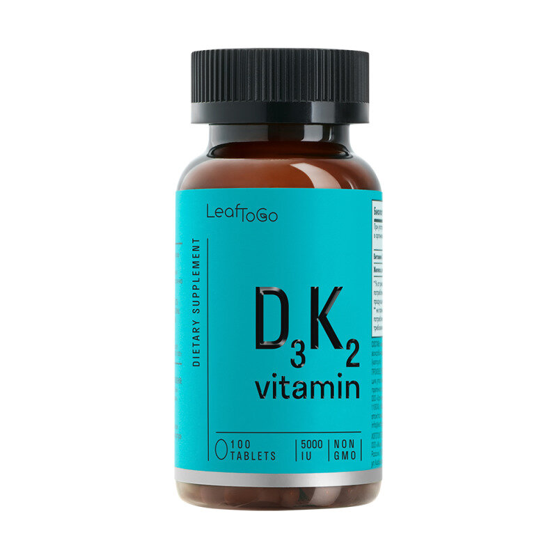 Vitamin D3+K2 таб., 100 шт.
