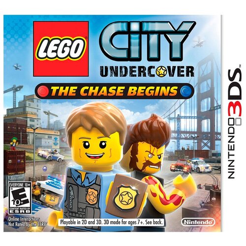 Игра LEGO City Undercover: The Chase Begins для Nintendo 3DS, картридж