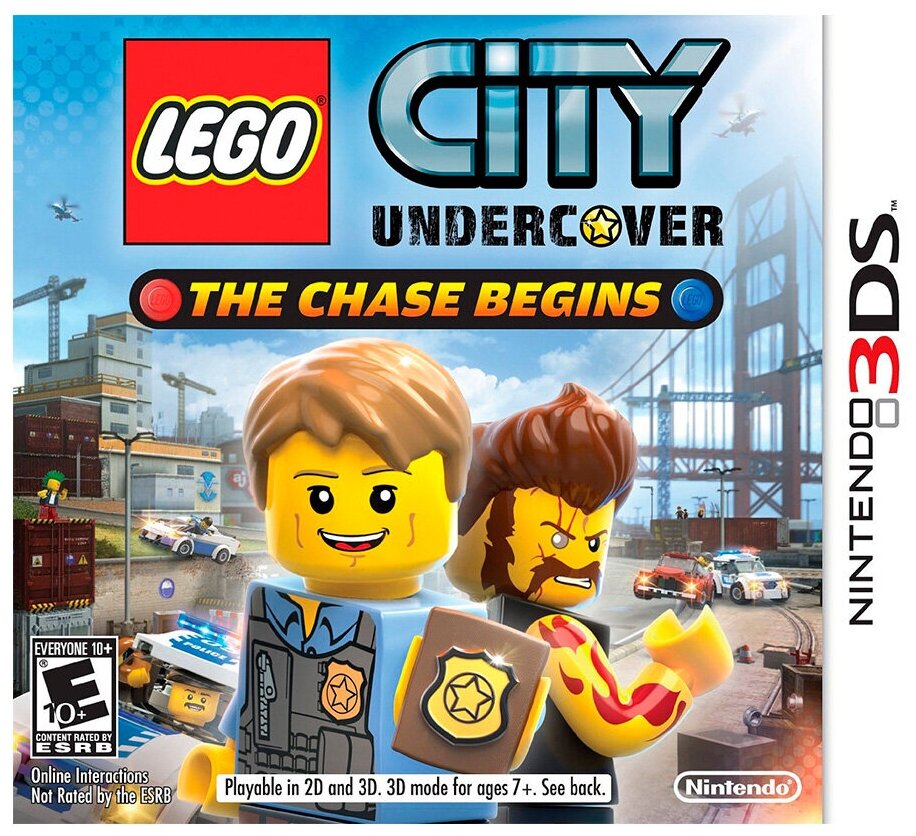 LEGO City Undercover The Chase Begins Русская Версия (Nintendo 3DS)