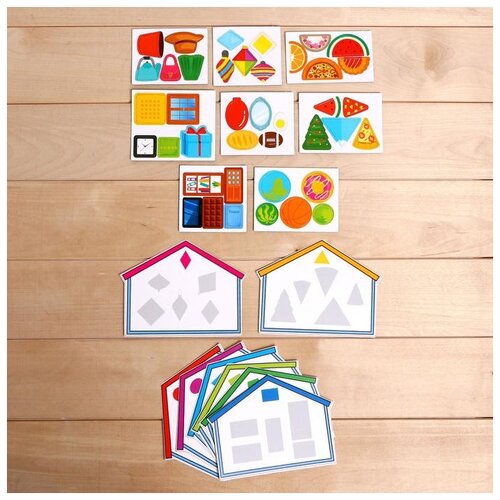 фото Магнитный набор zabiaka "геометрические фигуры" (5218376)