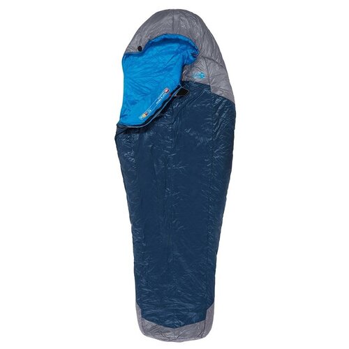 фото Спальный мешок the north face cat's meow t93g693uc long blue wing teal/zinc grey с правой стороны