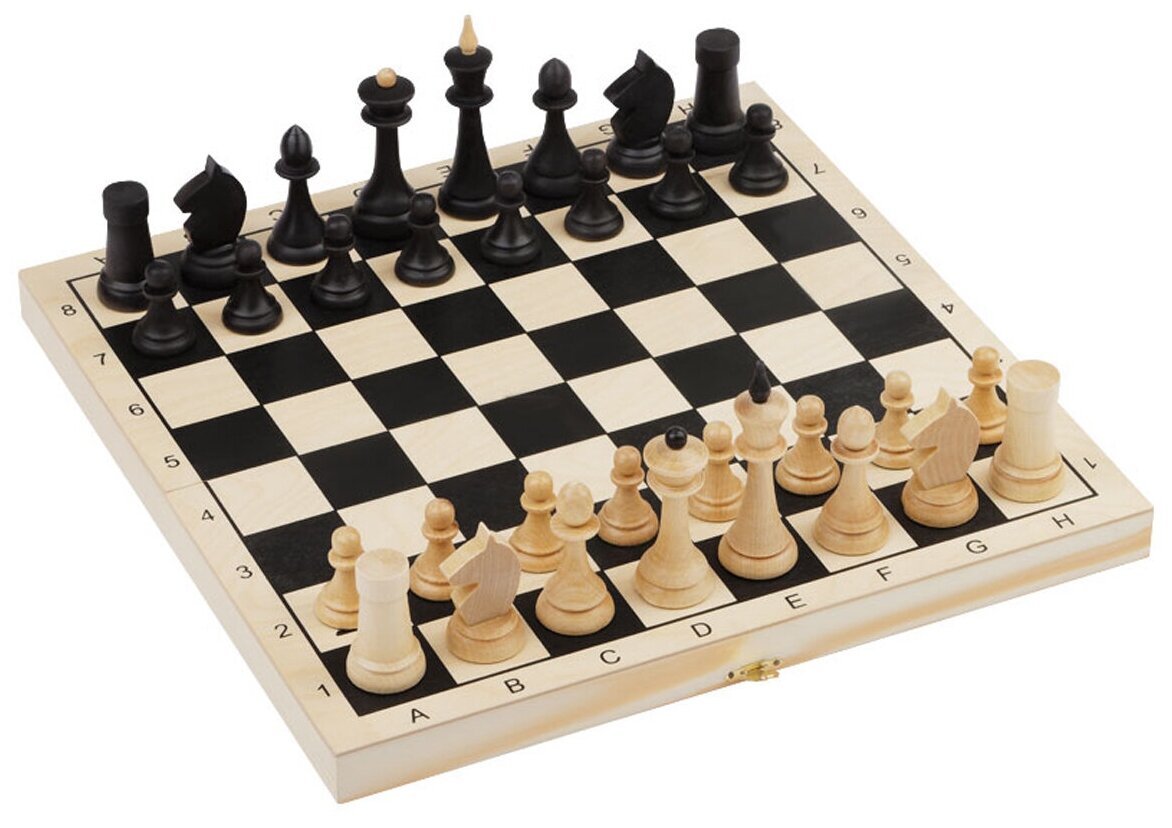 Настольная игра Три Совы Шахматы турнирные, деревянные 40*40см