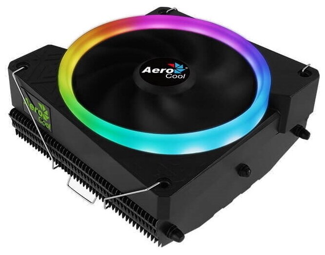 Вентилятор для процессора Aerocool Cylon 3H 125W ARGB PWM Soc-AM4/AM3+/1150/1151/1200 4-pin 13-24dB Al+Cu (4711099470235)