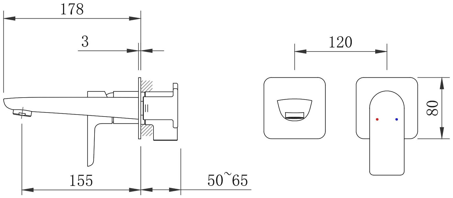 Смеситель для раковины Berges - фото №3