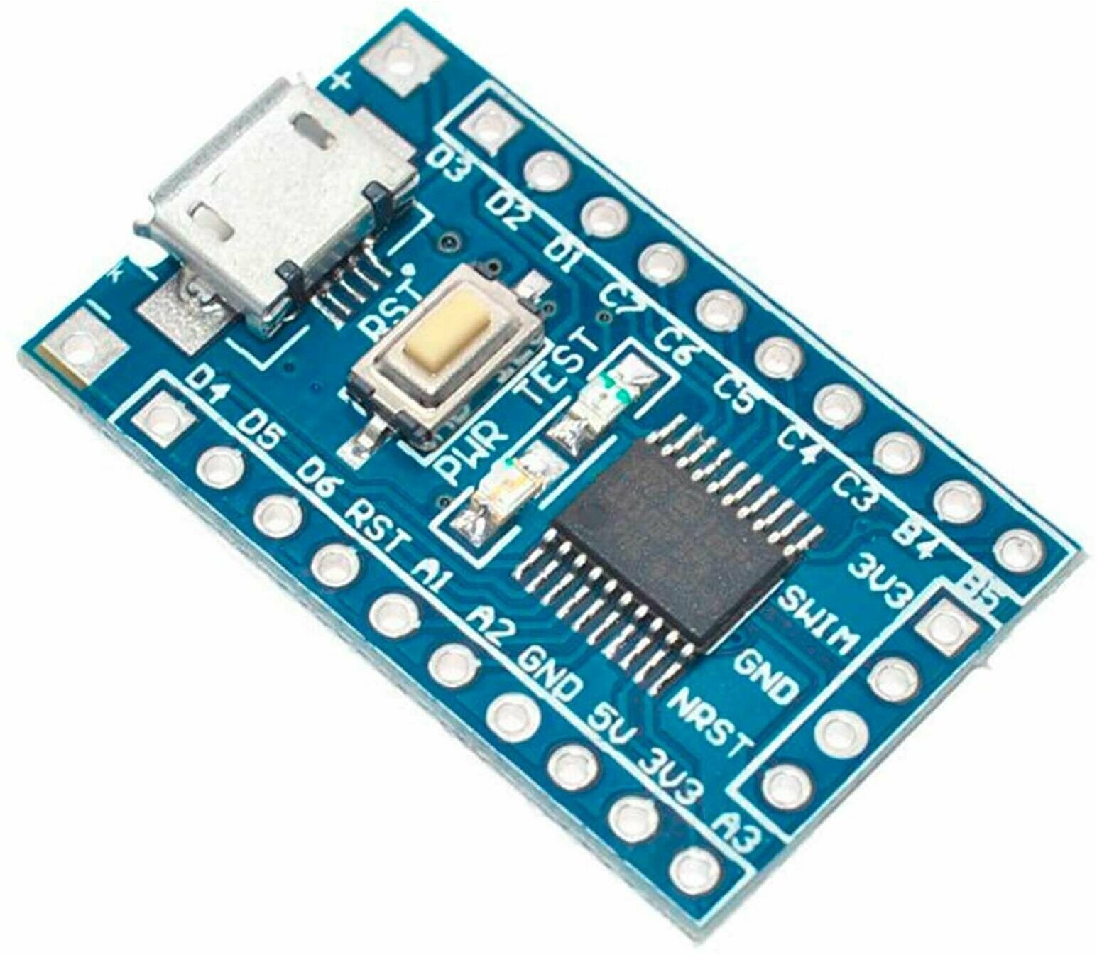 STM8S103F3P6 отладочная плата